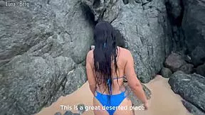 pickup artist fills beautiful model's every hole like a pro photographer