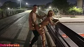 the womanizer fucks sexy petite blonde street prostitute doggystyle while cuckold watches