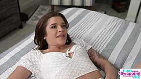 Jade Maris Yells At Scarlet Skies Fuck Her Stepbrother's Big Dick Together Now!!