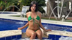 Camila Mendez turns pool day into wild sex romp