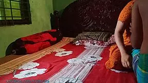 college indian wife sneaks home alone for wild amateur fucking