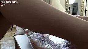 princess amorela's feet make you choke gag deepthroat in femdom footjob humiliation fetish fun?