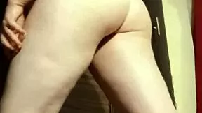 seductive muse camgirl grey outfit fingers ass solo voyeur petite