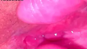 still so pink and wet 269 days after she lost virginity amateur shaved pussy closeup