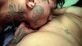 Ever wonder how two Latin guys stretch a gorgeous big butt girl's ass and pussy in a wild 3some?