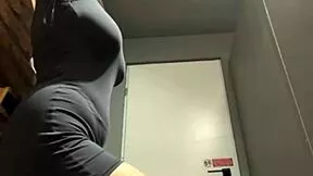 jucielussie fingers horny pussy outdoors even in public quickie