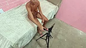 latina teen bends over for stranger's intense bareback anal doggystyle in amateur video