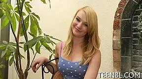 Slut Sucks Mature Cock Deep with Ball Licking Irrumation