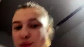 jucielussie fingers horny pussy outdoors even in public quickie