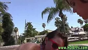 horny teen sluts sucking dick at the pool party... so hot!