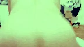 bbw latina chubby ass shaking as she rides reverse cowgirl, licks balls and takes cum in mouth! homemade heat 🔥🍑💦