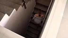 Neighbor begs bodybuilder not to tell wife about their cuckold fun