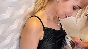 blowjob for the cameraman backstage with yoya grey and sharon white?