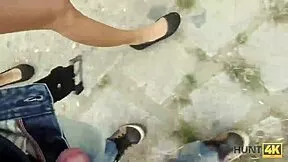 Hunt4k! Pickup Czech Teen For Cash Doggystyle Pound Under Public Bridge!