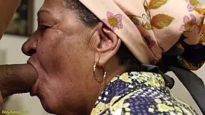 uhh my horny fat 72yo mommy granny takes monster cock deep in asshole rough cum on tits