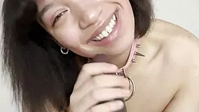tiny gamer girl squirts creamy pussy on bbc after studying fuck skills