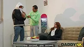 trainer, what's that monster cock bulging in your pants?