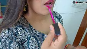 Fresh bride screams in pain from brutal 69 fuck with loud moans in hindi on wedding night