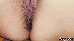 i love spreading my perfect pinay pussy closeup