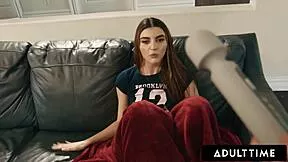 Sex Addict Julia James Squirts on Stepdad During Sneaky Masturbation!