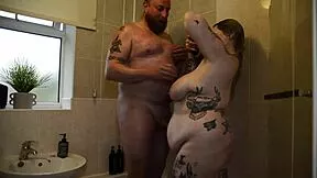 oh man pissy shower with bambi gets so wet and teasing