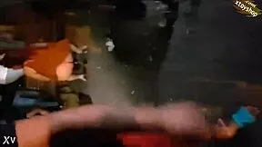 Cam Girl Stuffs Bottle Deep In Big Ass