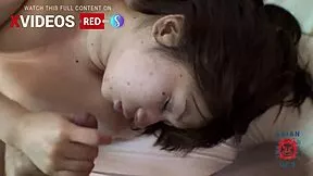 Asian duo blows then pounds with watcher! 😈👅