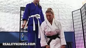 omg liz jordan and teacher ariel x turned lesson into squirting lesbian scissoring fun