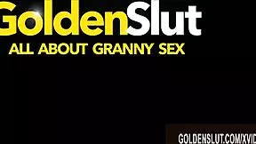 horny granny freya fantasia sucks young stud's cock deep