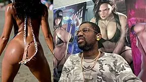 candy kong's thicc ass twerks on leash before monster cock creampie