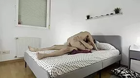 slutty roommate pays rent with pussy