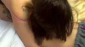 Brunette Teen 18+ Craves Slaps and Brutal Morning Fuck!