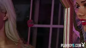 Big Ass Teen Blonde Elsa Jean Strips Petite Body For Playboy