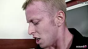 whoa slim tall milf stepmom sneaks in early morning to take boy's cock in her tight asshole