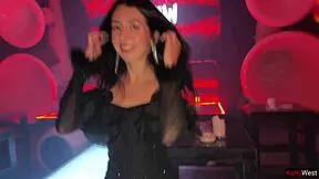 oh man risky anal in nightclub toilet stranger babe gives up her tight ass rough!