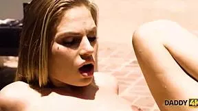 whoa, caught my bf's dad eyeing me at the pool and ended up fucking him hard