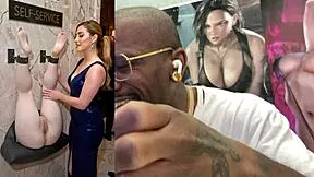 so this big tit blonde barista bunny cosplay teen serves her cum covered face and ass from her pocket pussy