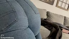 Caned Hard In Tight Jeans While Submissive