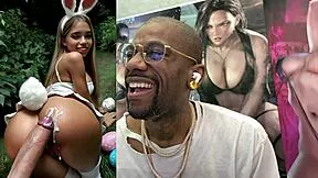 so this big tit blonde barista bunny cosplay teen serves her cum covered face and ass from her pocket pussy