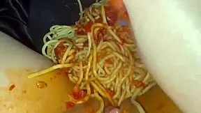 extreme food fetish hits saudi virgin teen's kinky masturbation in beverly hills!!