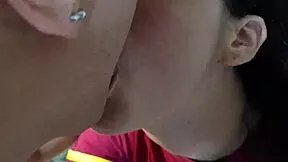 Amateur POV Duo Rods Stuff Gabbie Luna's Face And Holes In Wild Threesome