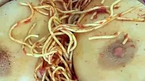 extreme food fetish hits saudi virgin teen's kinky masturbation in beverly hills!!