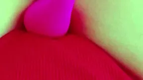 gorgeous latina teen shoves dildo in shaved wet pussy pov