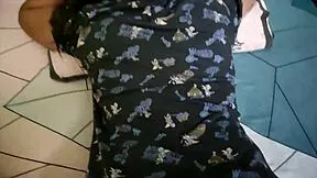 super horny desi wife spreads big ass for dirty foreplay and hard assplay on bed