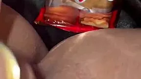 extreme food fetish hits saudi virgin teen's kinky masturbation in beverly hills!!