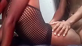 Intense African wet pussy group party