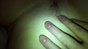 Young couple goes deep! Her on top titty fuck spooning foot play!
