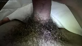 Young couple goes deep! Her on top titty fuck spooning foot play!