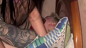 oh fuck yes stepbro pounds me to squirting orgasm homemade!