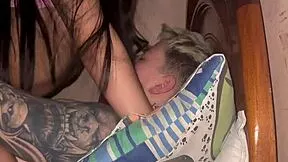 oh fuck yes stepbro pounds me to squirting orgasm homemade!